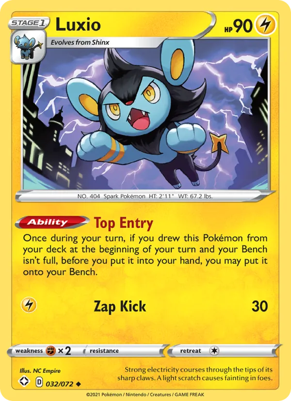 Luxio, Shining Fates 032/072