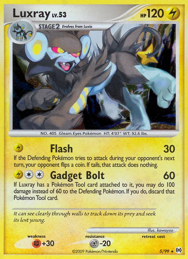 Luxray, Arceus 005/099