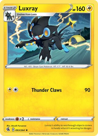 Luxray, Battle Academy 2022 (Pikachu) 093/264