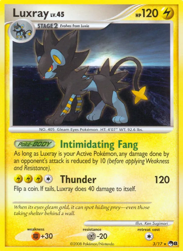 Luxray, POP Series 8 003/017