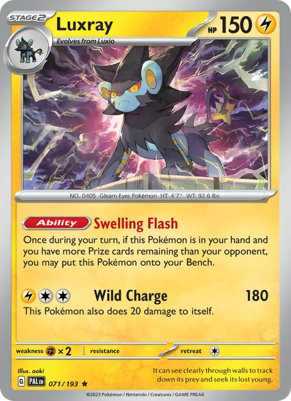 Luxray, Paldea Evolved 071/193