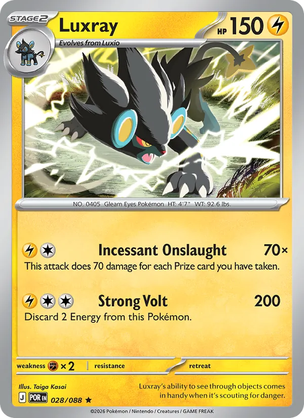 Luxray, Perfect Order 028/088