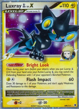 Luxray GL LV.X, WC Deck 2010 (LuxChomp of the Spirit) 109/111