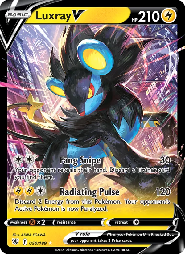 Luxray V, Astral Radiance 050/189