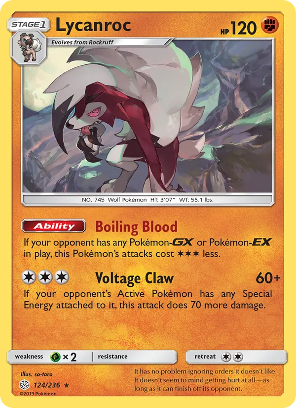 Lycanroc, Cosmic Eclipse 124/236