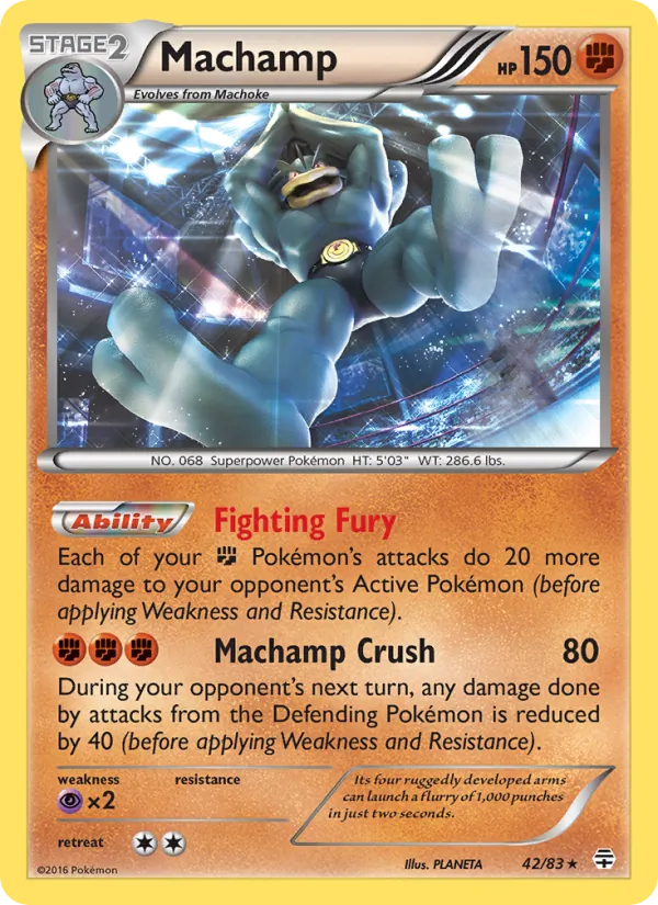 Machamp, Generations 042/083