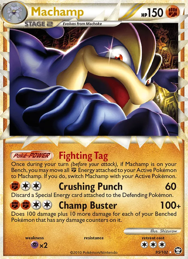 Machamp, Triumphant 095/102