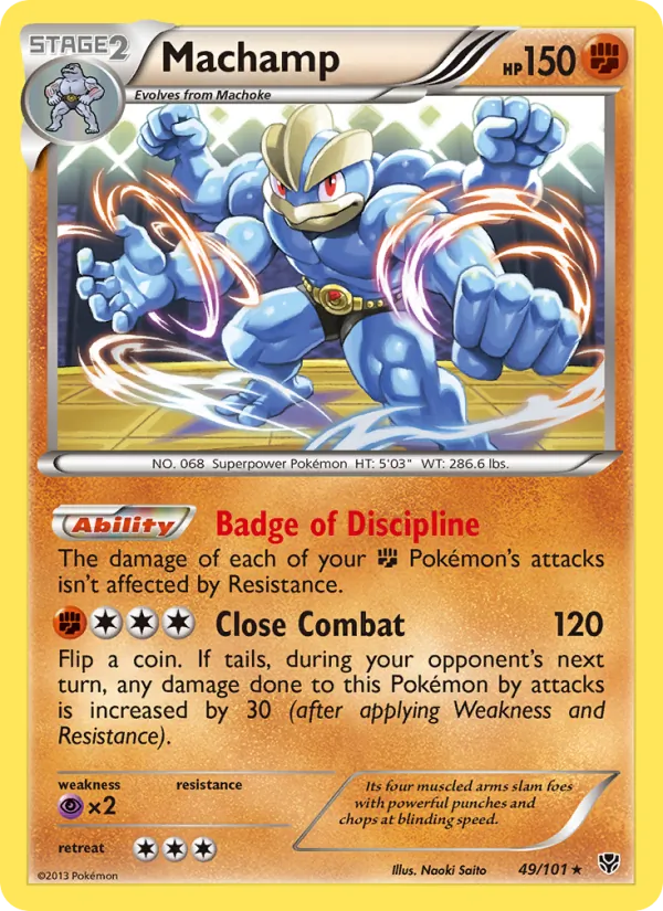 Machamp, Plasma Blast 049/101