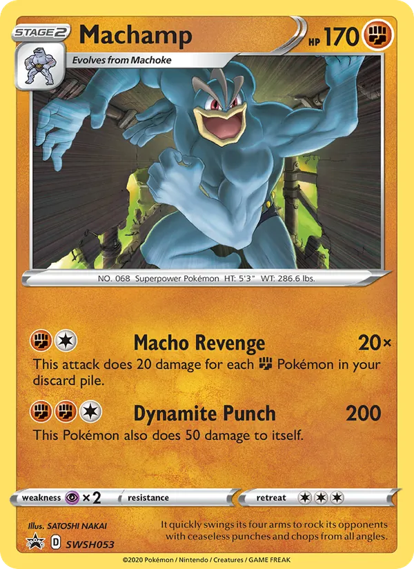Machamp, SWSH Black Star Promos SWSH053/307