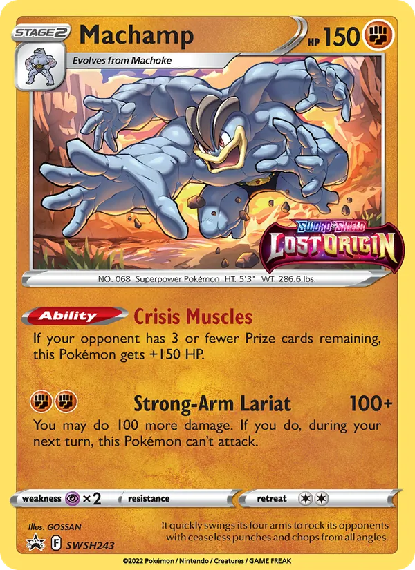 Machamp, SWSH Black Star Promos SWSH243/307