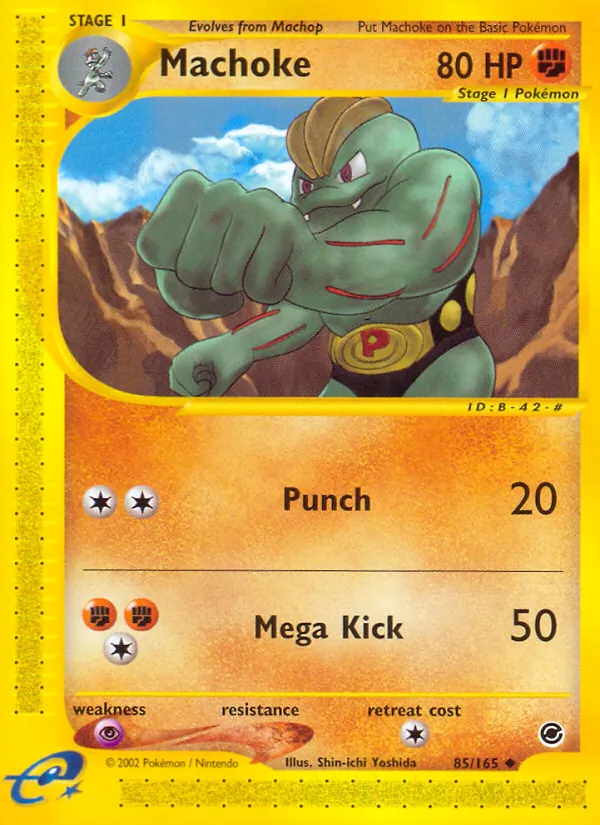 Machoke, Expedition Base Set 085/165