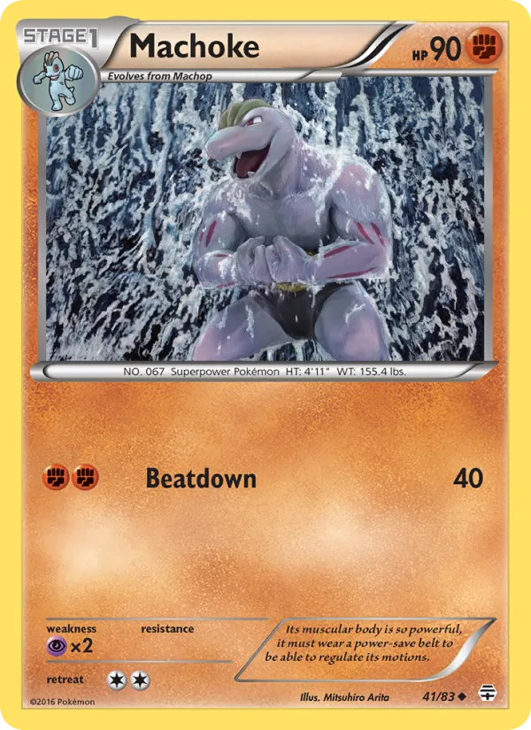 Machoke, Generations 041/083