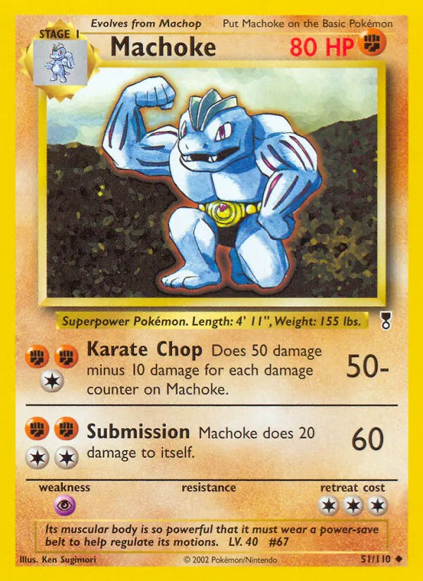 Machoke, Legendary Collection 051/110