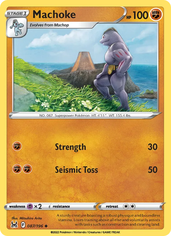Machoke, Lost Origin 087/196