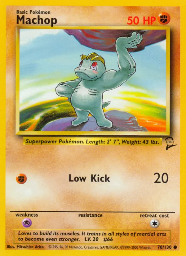 Machop, Base Set 2 078/130