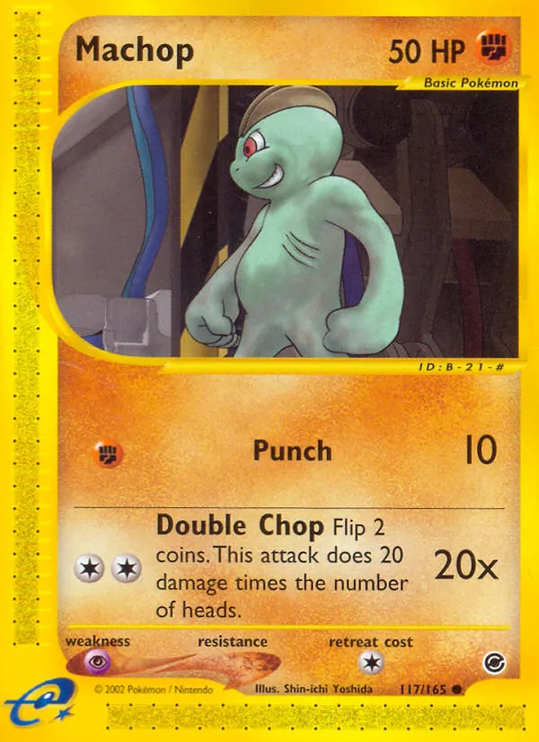 Machop, Expedition Base Set 117/165