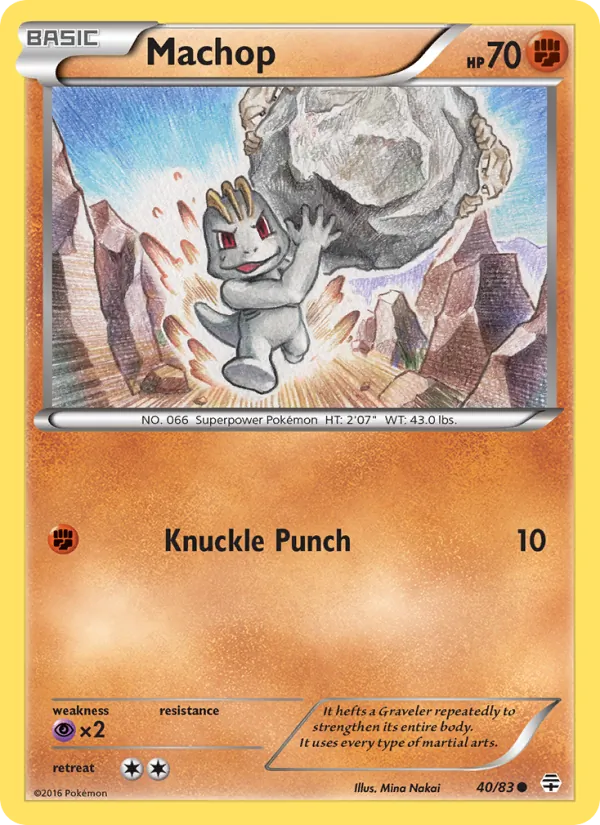 Machop, Generations 040/083
