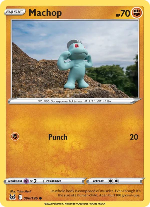 Machop, Lost Origin 086/196