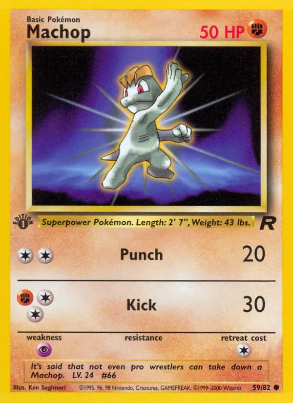 Machop, Team Rocket 059/082