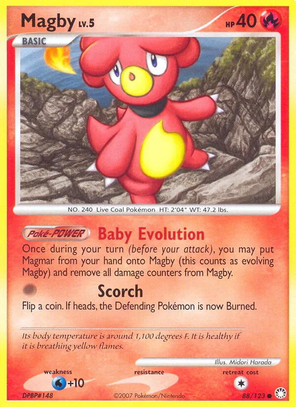 Magby, Mysterious Treasures 088/123