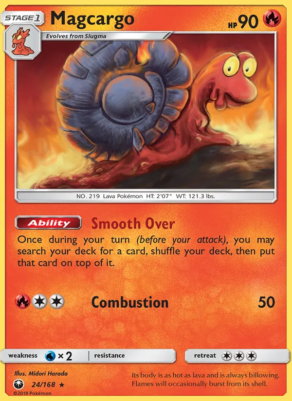 Magcargo, Celestial Storm 024/168