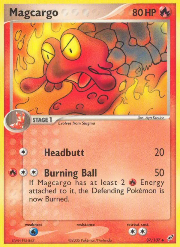 Magcargo, Deoxys 037/107
