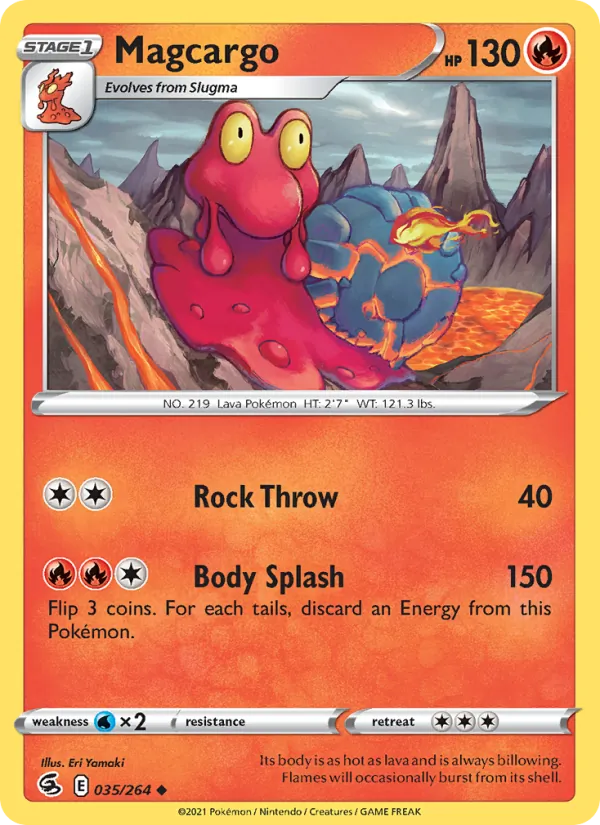 Magcargo, Fusion Strike 035/264