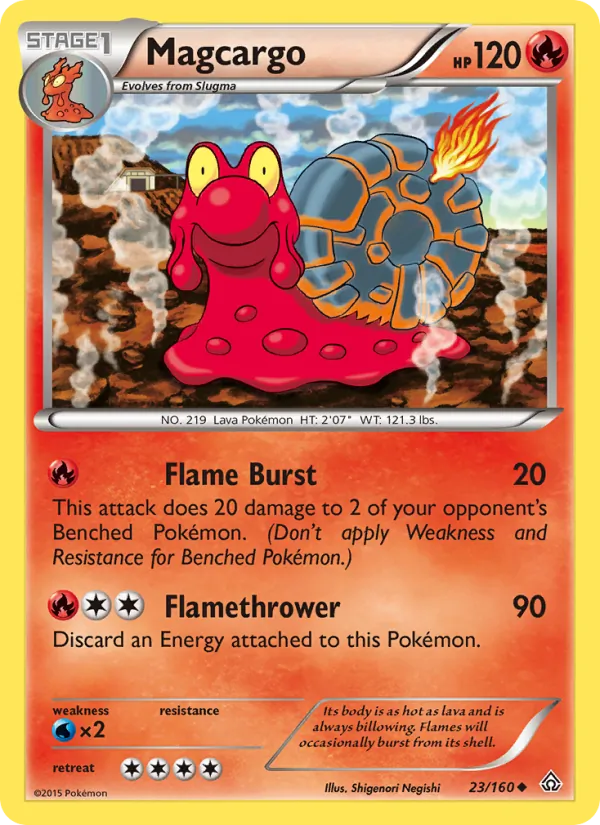 Magcargo, Primal Clash 023/160