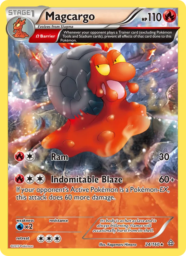 Magcargo, Primal Clash 024/160