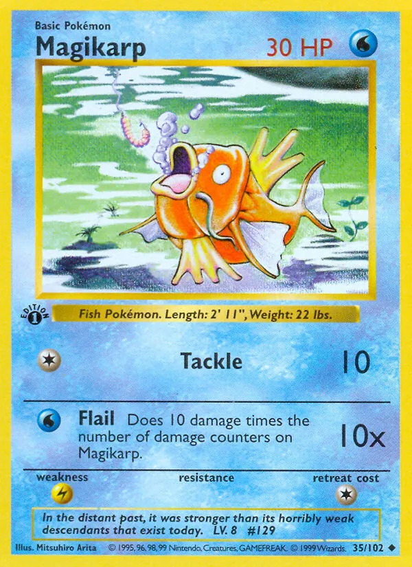 Magikarp, Base 035/102