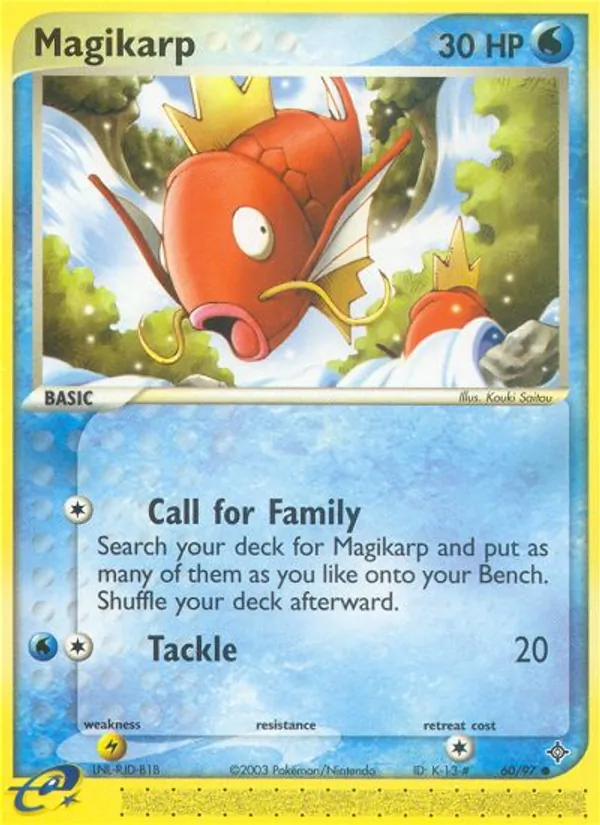 Magikarp, Dragon 060/097