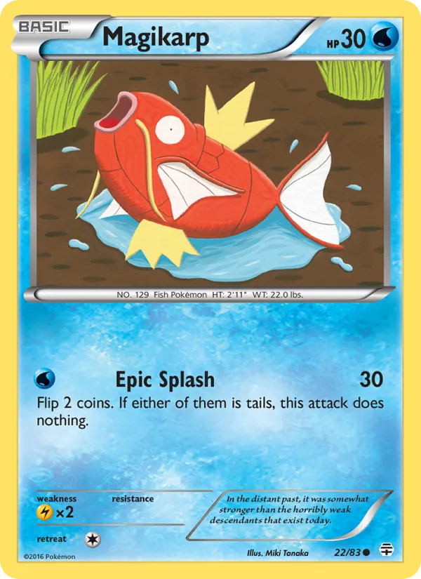 Magikarp, Generations 022/083