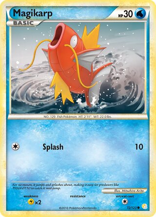 Magikarp, Überraschungskalender 072/123