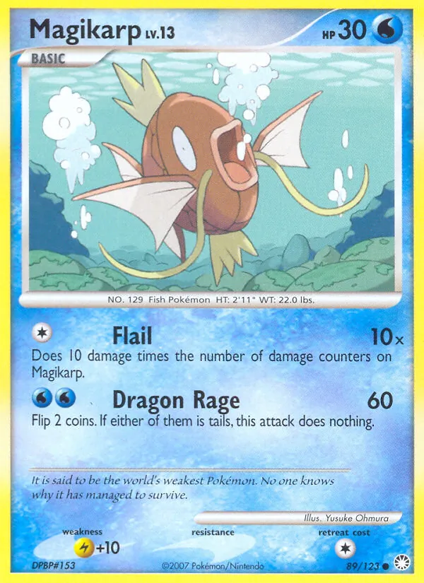 Magikarp, Mysterious Treasures 089/123