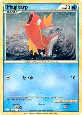 Magikarp, Pokémon TCG Classic (Blastoise) 006/034