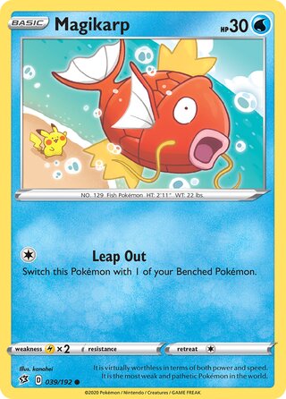 Magikarp, Rebel Clash 39/192