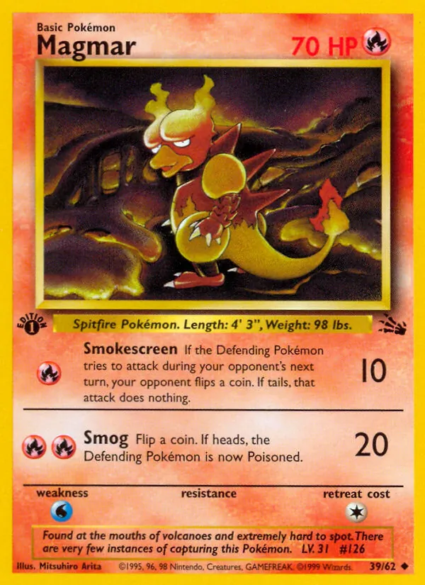 Magmar, Fossil 039/062