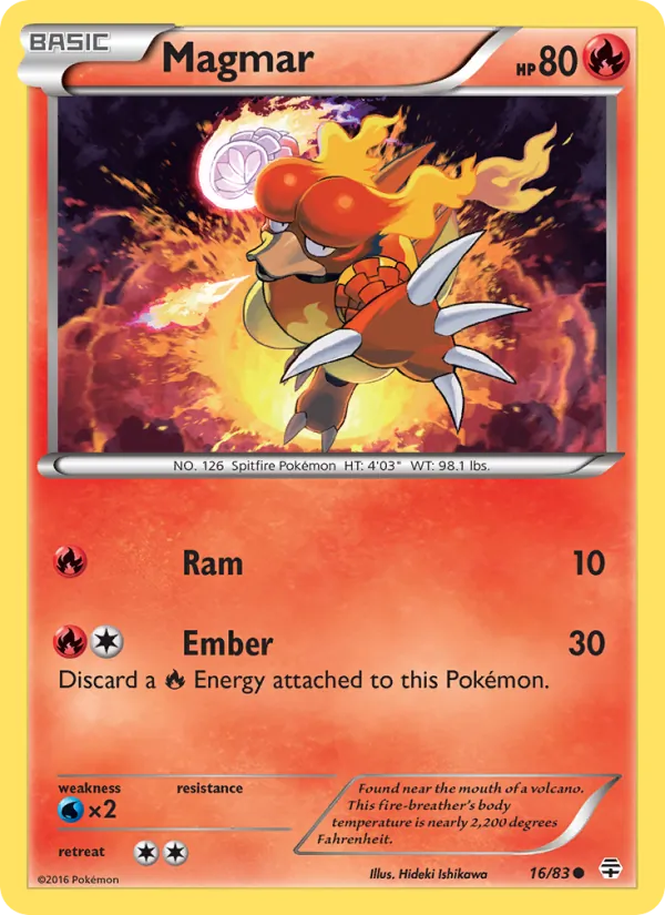 Magmar, Generations 016/083