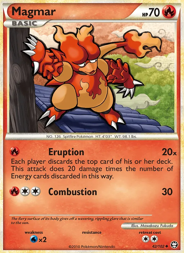 Magmar, Triumphant 042/102