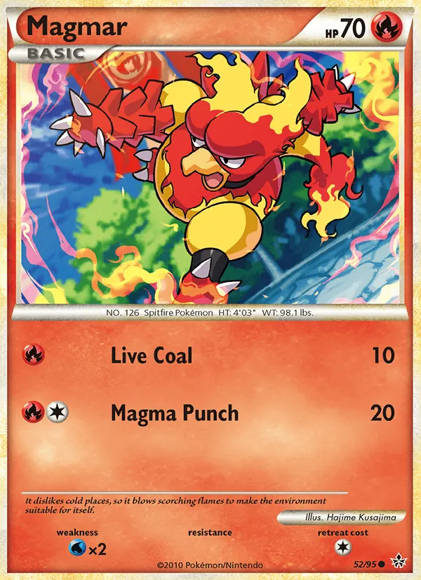 Magmar, Unleashed 052/095