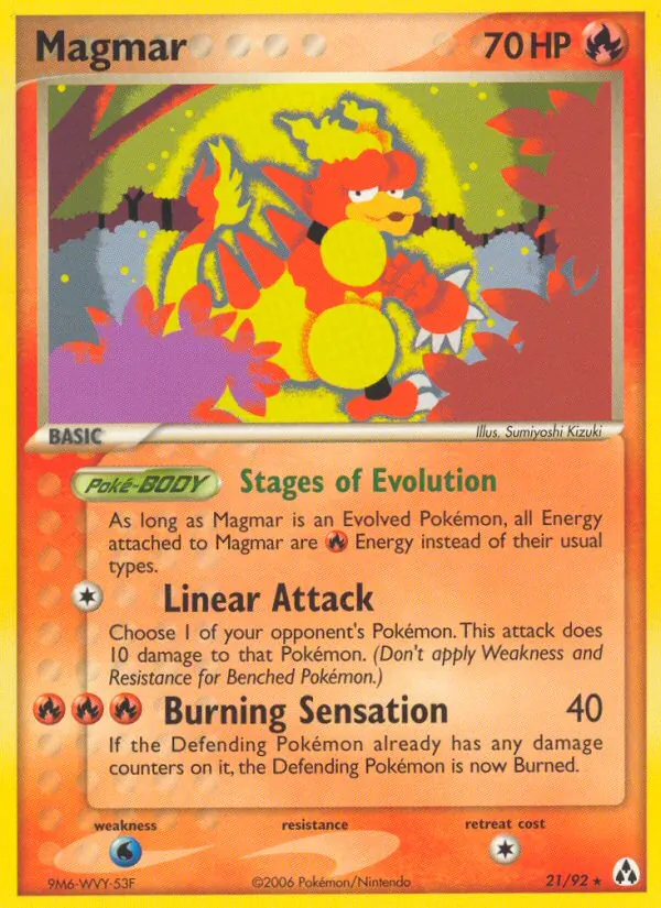 Magmar, Legend Maker 021/092