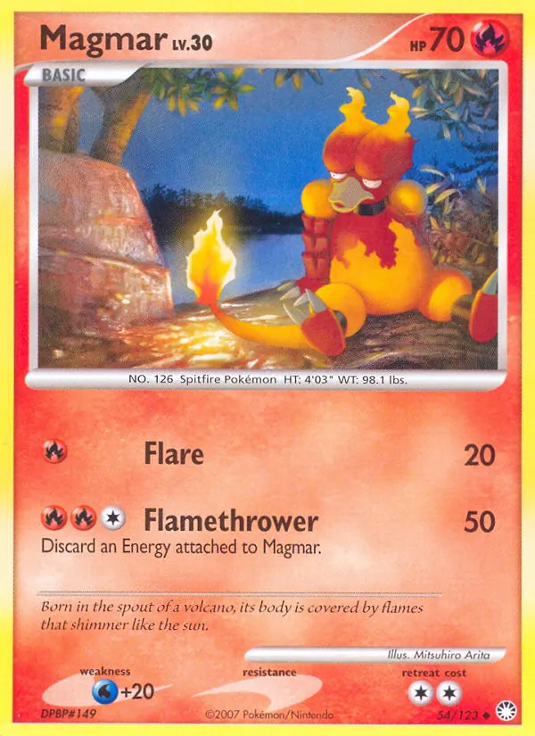Magmar, Mysterious Treasures 054/123