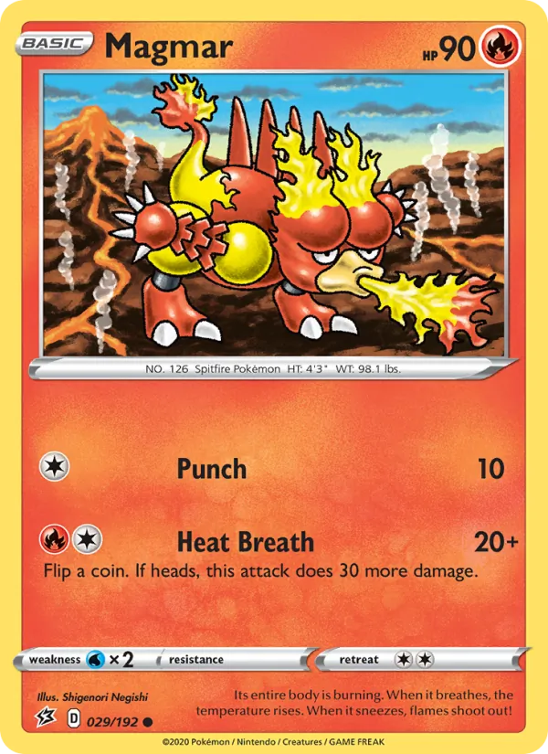 Magmar, Rebel Clash 029/192