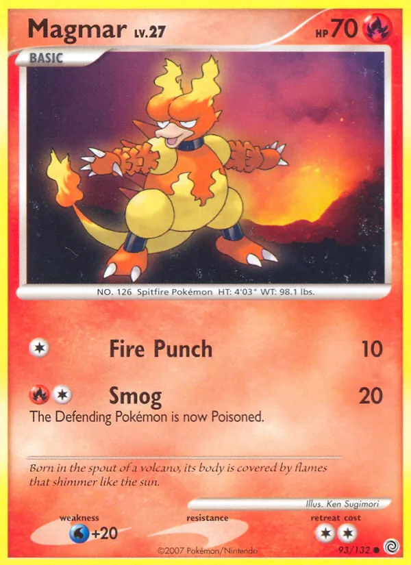 Magmar, Secret Wonders 093/132