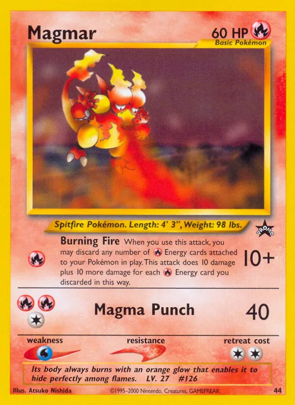 Magmar, Wizards of the Coast Promos 044/053