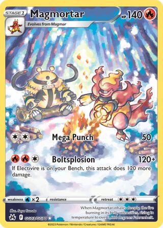 Magmortar, Crown Zenith Galarian Gallery GG03/70