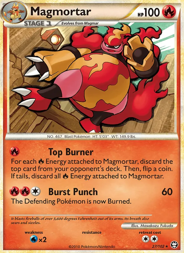 Magmortar, Triumphant 027/102
