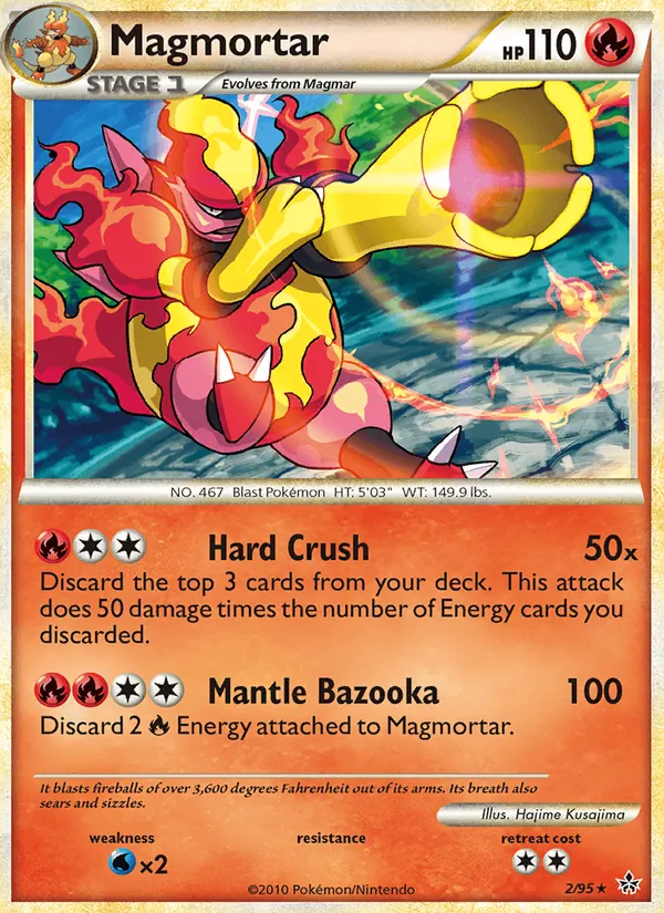 Magmortar, Unleashed 002/095