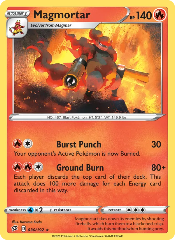 Magmortar, Rebel Clash 030/192