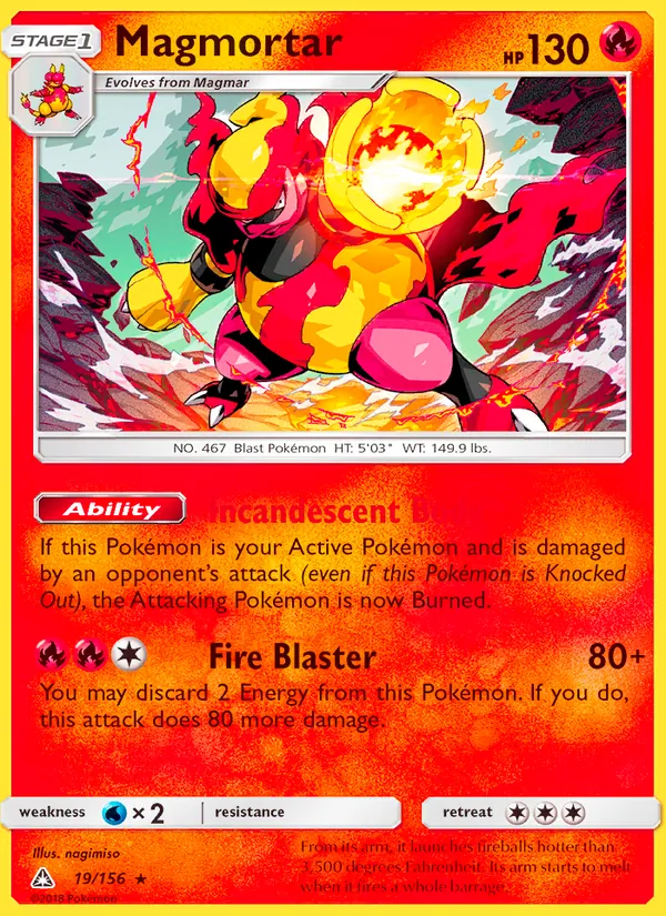 Magmortar, Ultra Prism 019/156